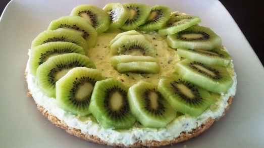 Mascarpone Kiwi Cheesecake